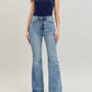 Judy Blue - High Waist Tummy Control Release Hem Flare Jeans