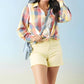 Coco + Carmen - Trudy Shorts With Fringe