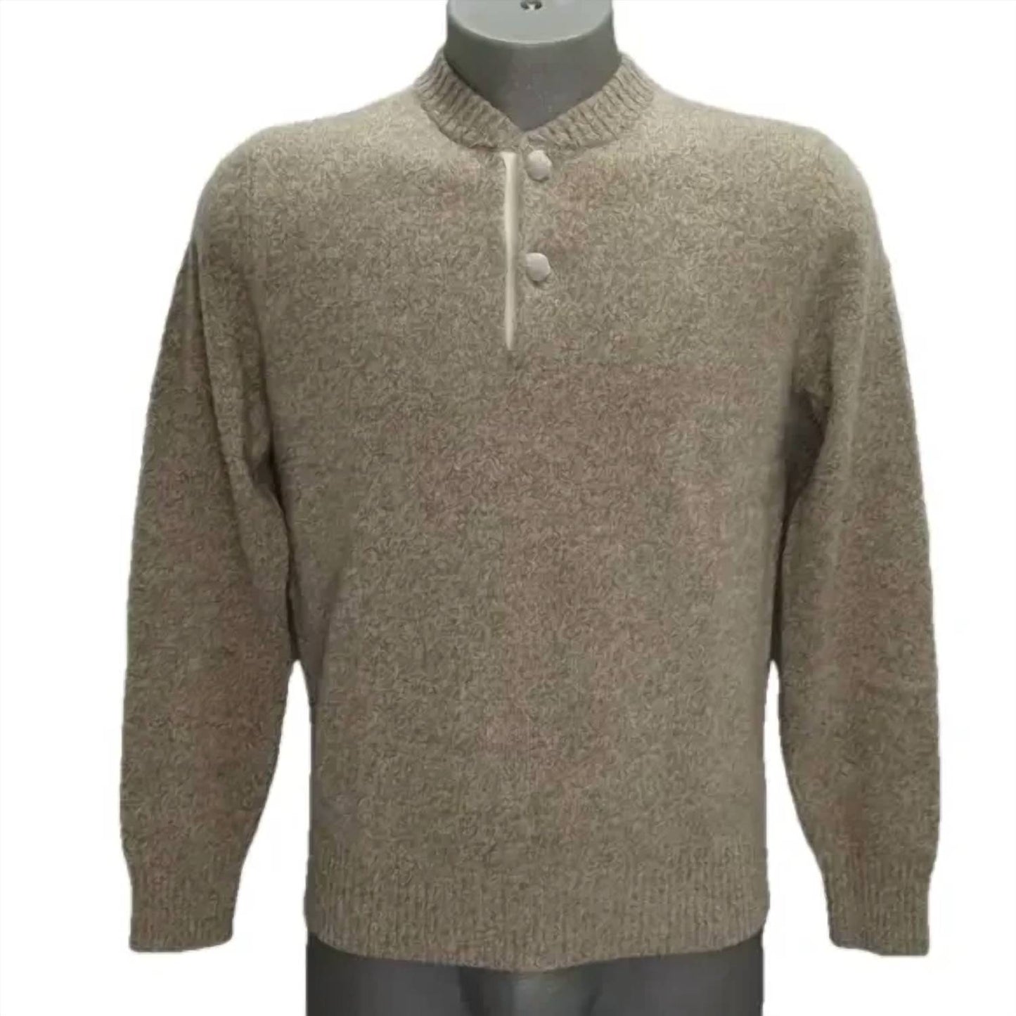 Brooks Brothers - Men's Merino Wool Blend Button Knit Sweater