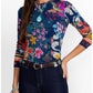 Johnny Was - Jaine Favorite Long Sleeve Crew Neck Tee
