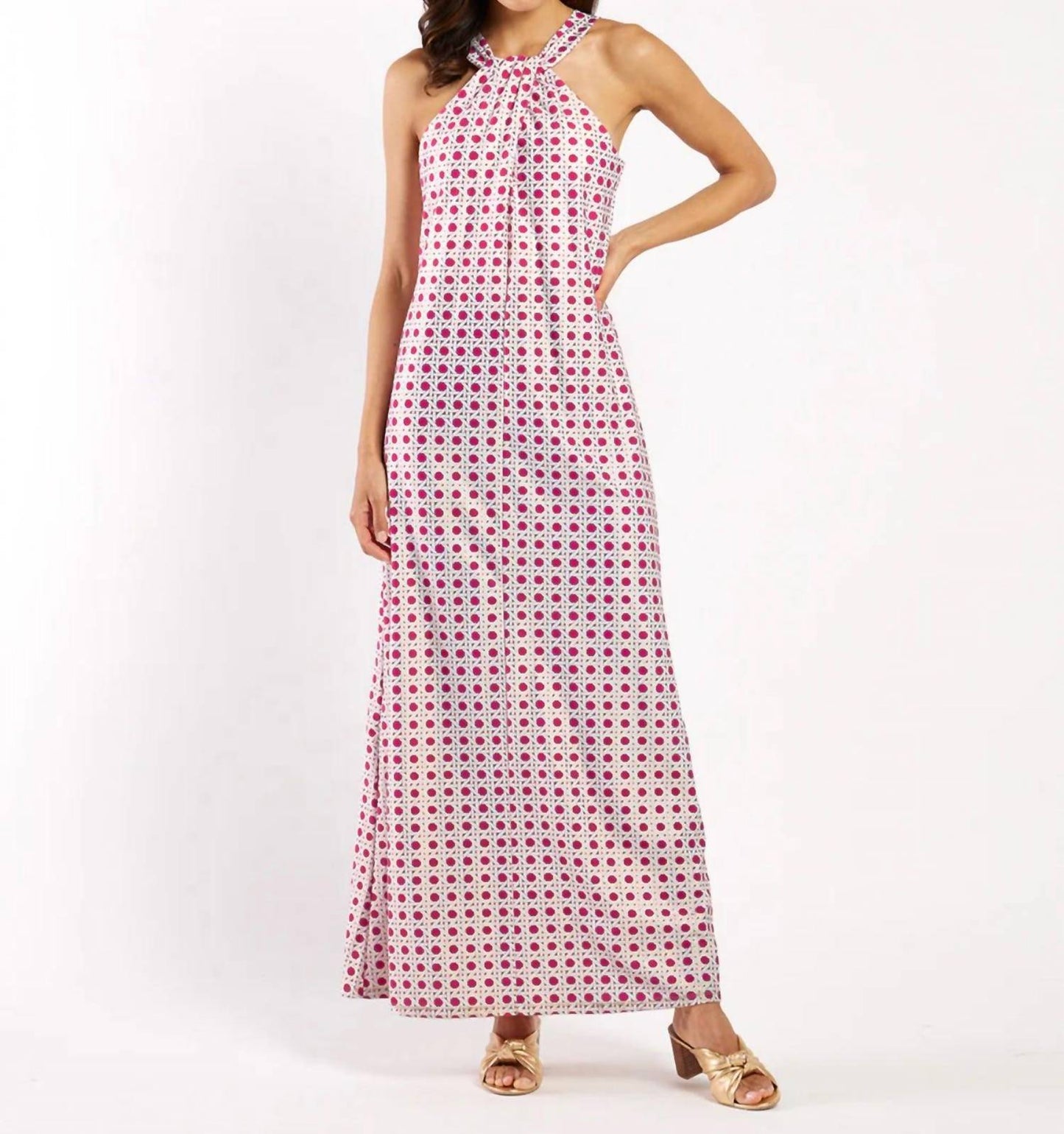 Jude Connally - Bernadette Rattan Maxi Dress