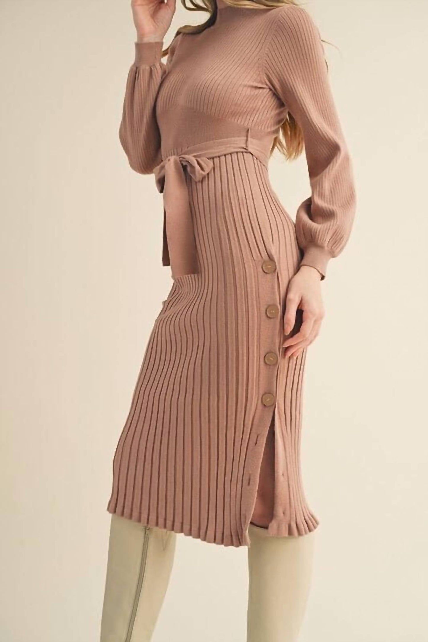 &Merci - The Annabelle Midi Length Sweater Dress