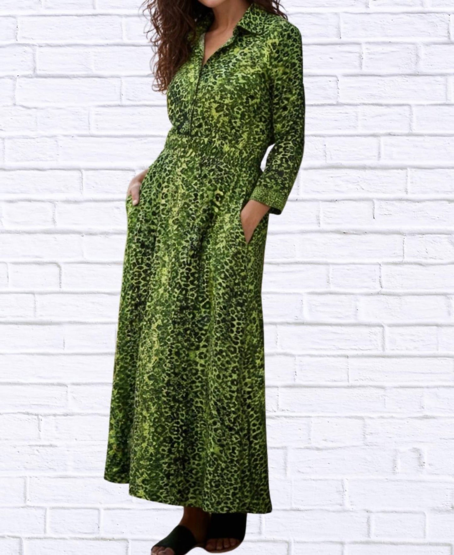 Calypso - Leopard Wrap Dress