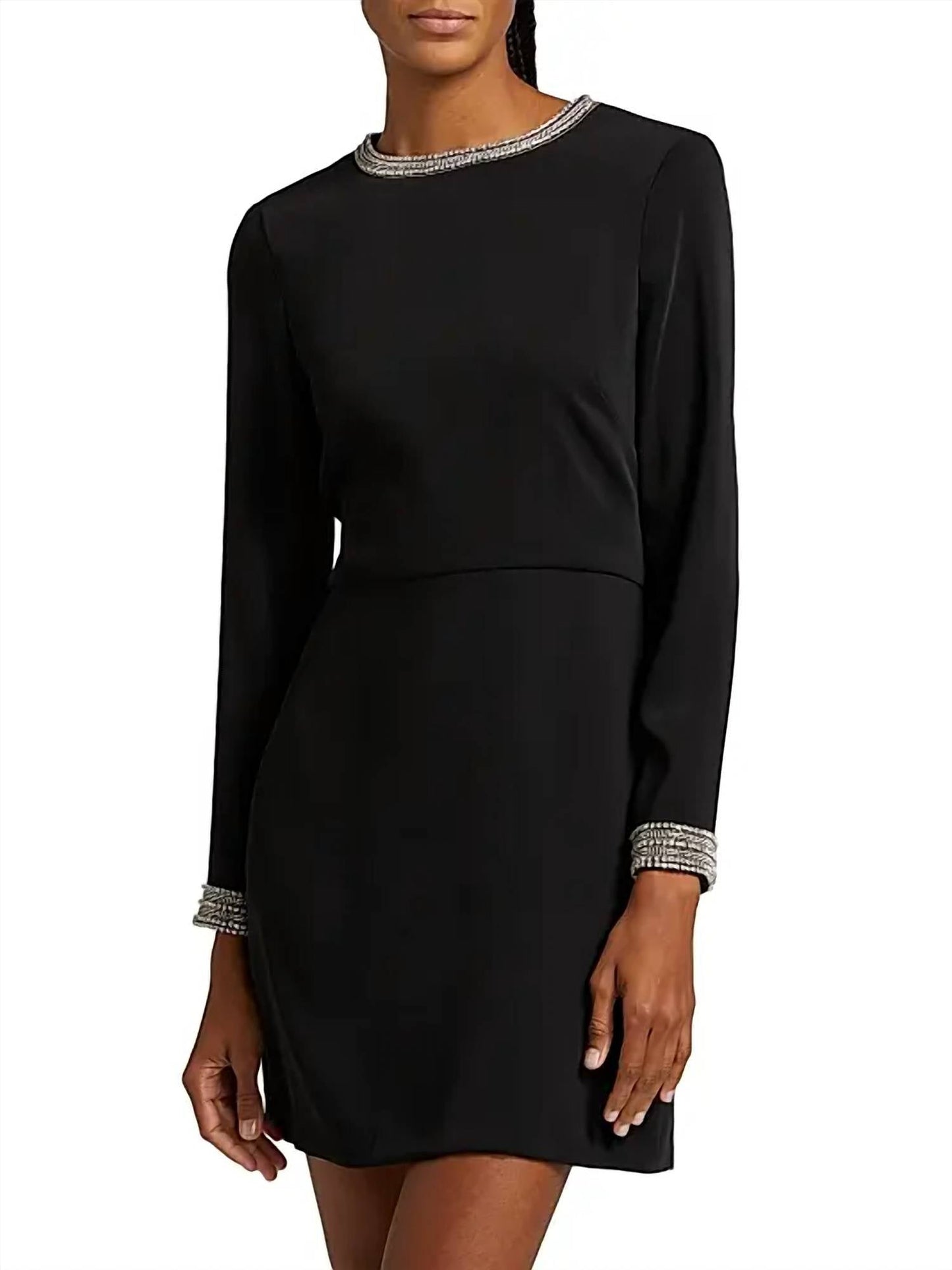 Veronica Beard - Tala Embellished-trim Minidress