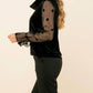 Thml - Velvet Turtleneck Top
