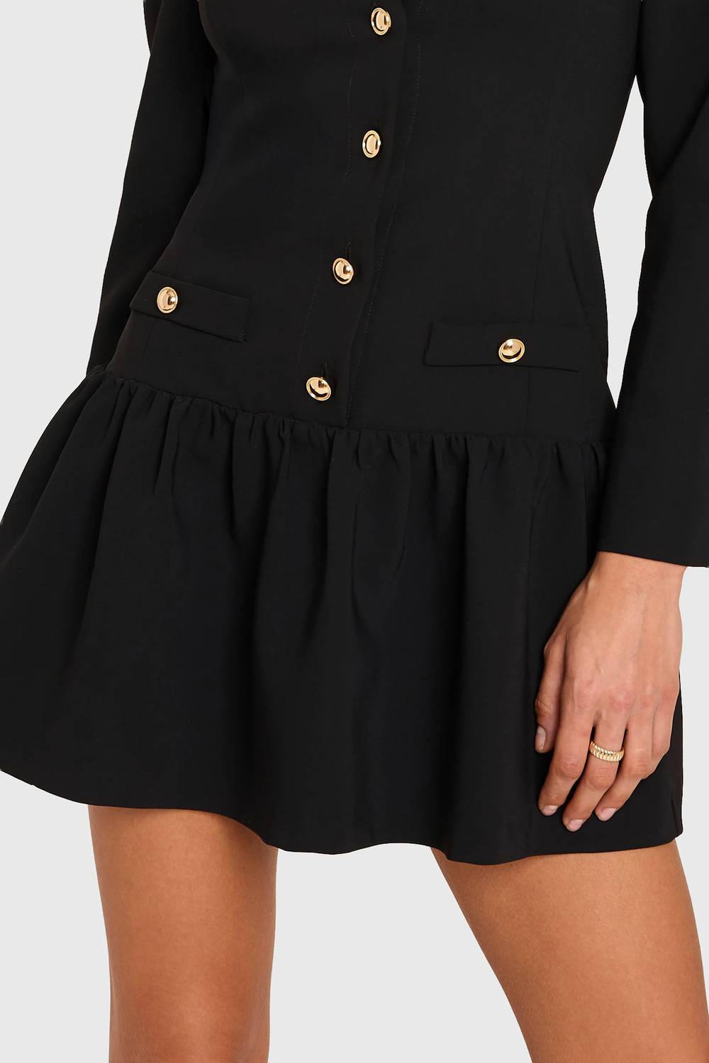 Amanda Uprichard - Fallon Long Sleeve Mini Dress