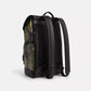 Coach - Unisex Track Backpack In Signature Canvas With Camo Print