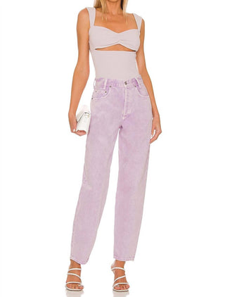 Agolde - BLUSA REGATA COM RECORTE E CANELADO ISLA