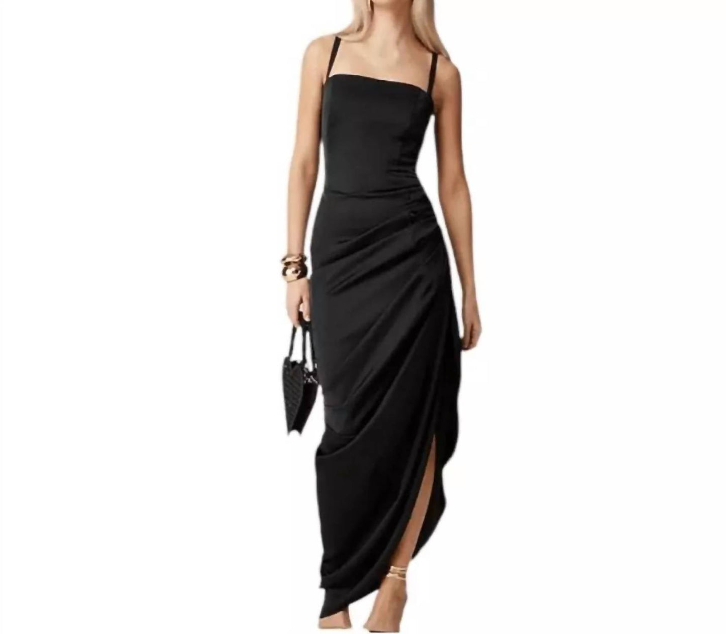 J.Crew - Asymmetrical Ruched Dress