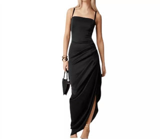 J.Crew - Vestido assimétrico com babados
