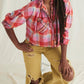Free People - Emily Plaid Button-down Top