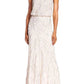 Adrianna Papell - Blouson Beaded Evening Gown