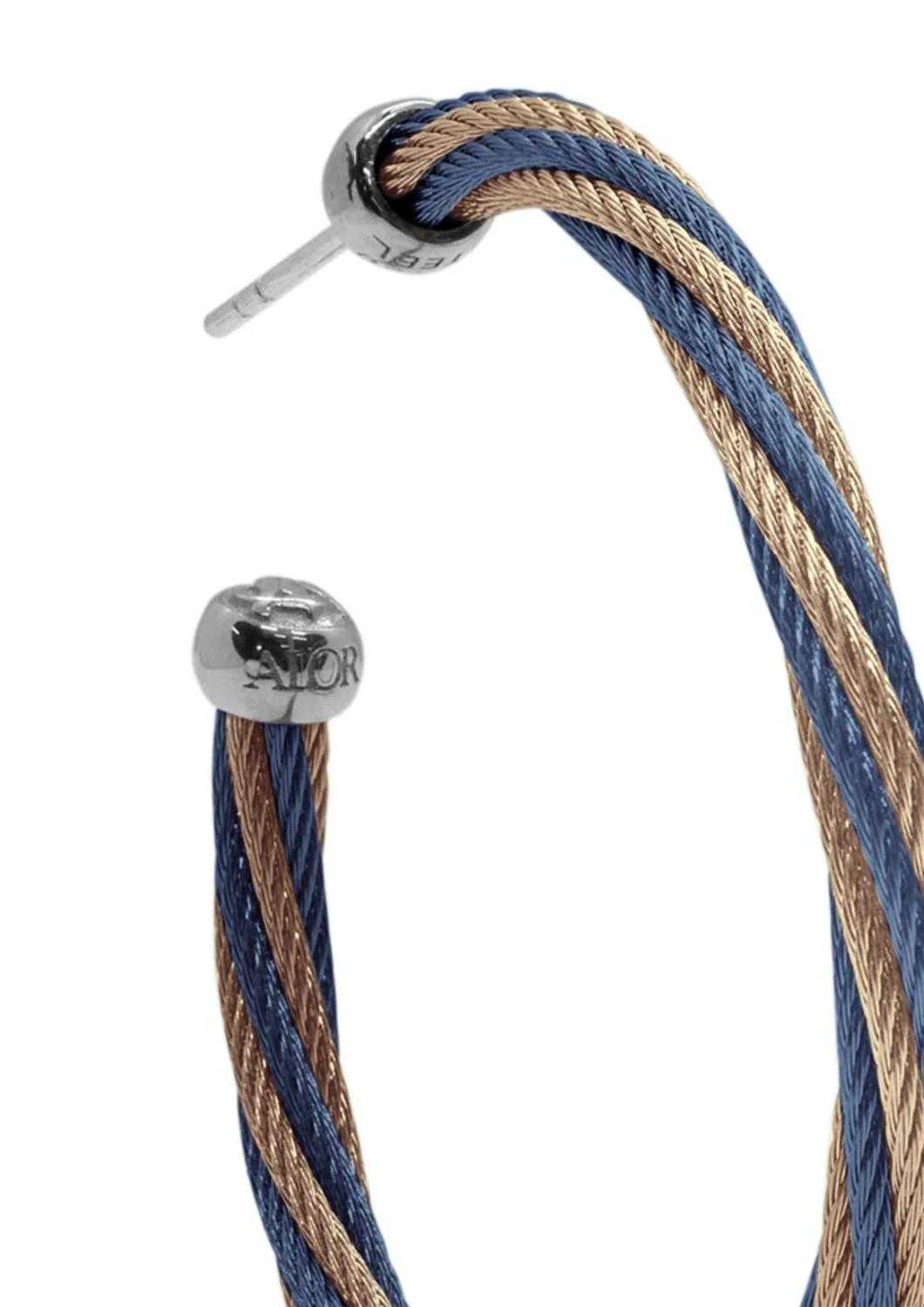 Alor - Twisted 1.5" Hoop Earring