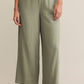 Z Supply - Easton Avocado Linen Pant