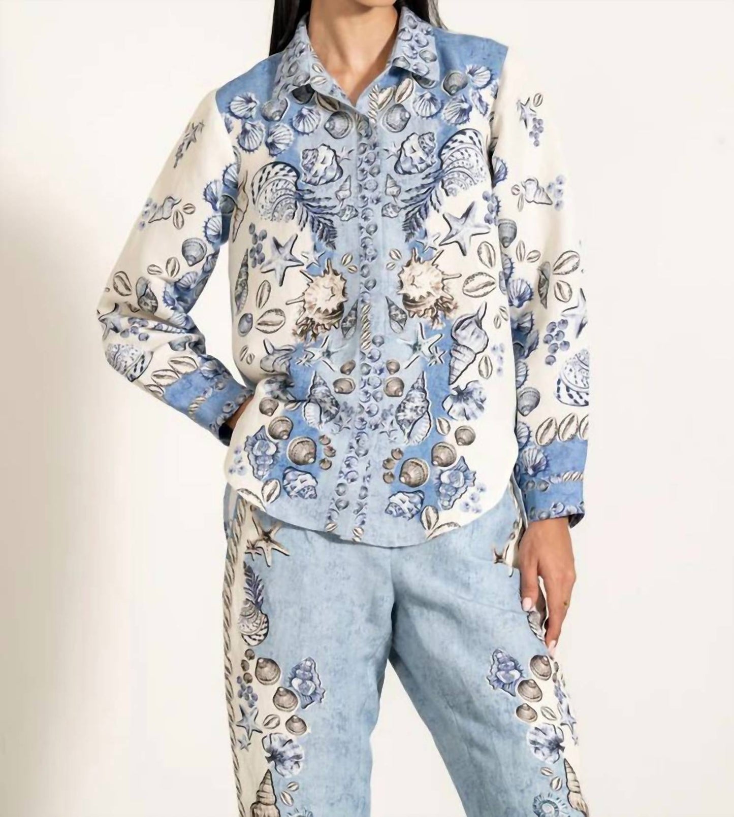 Ranna Gill - LUNA BUTTON DOWN SHIRT