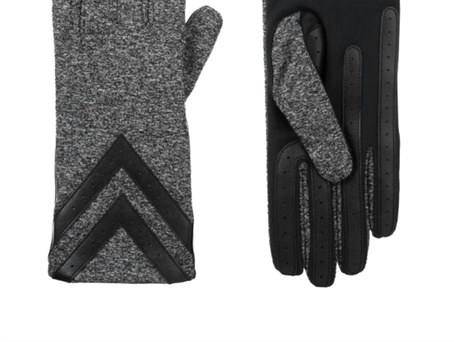Isotoner - Women's Smartdri Chevron Gloves