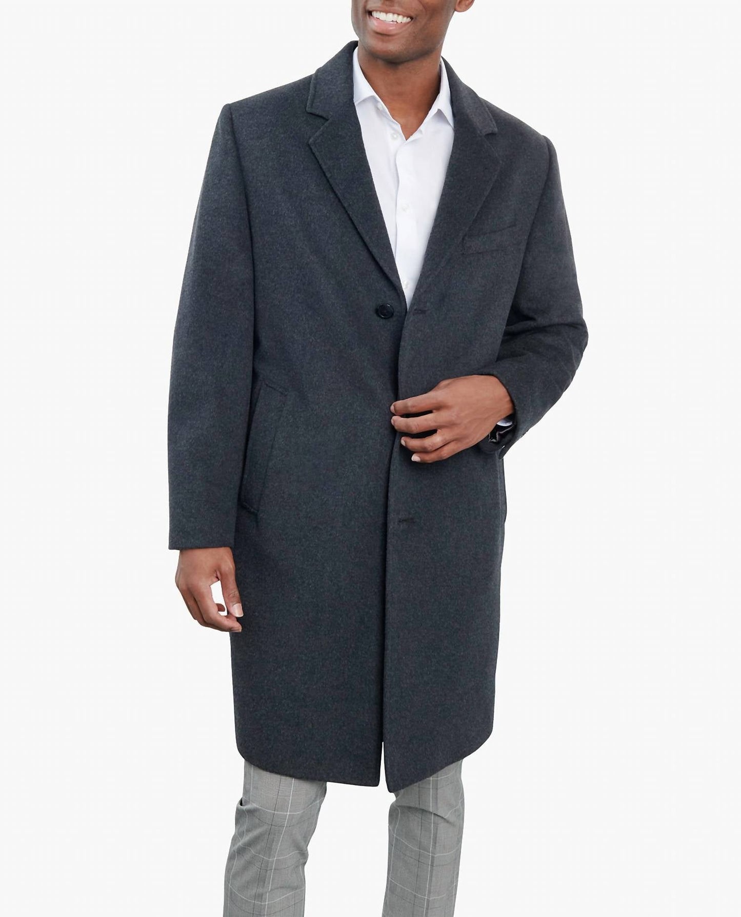 London Fog - Signature 42" Single Breasted Wool Jacket
