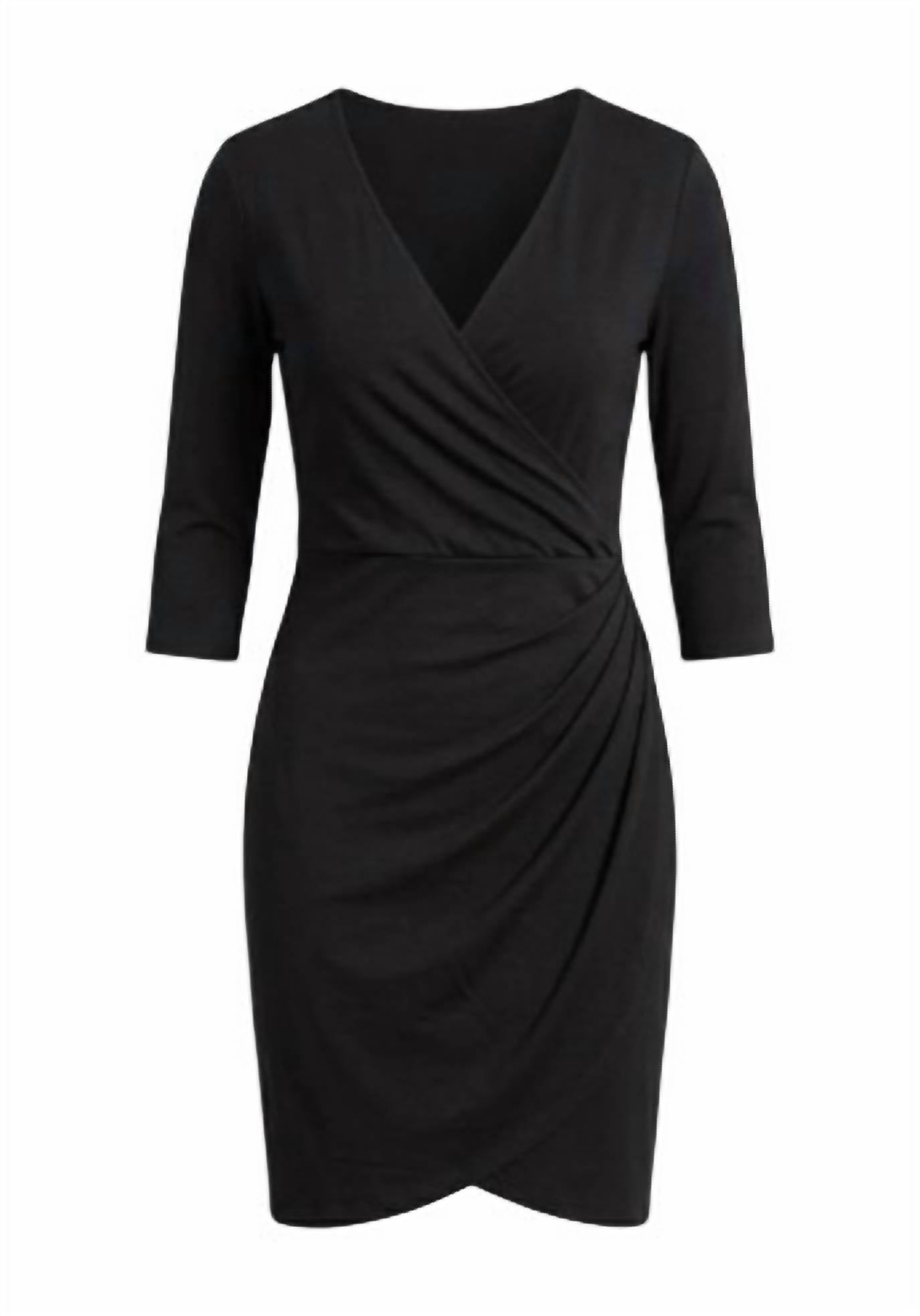 24Seven - Chic Flattering Fit Dress