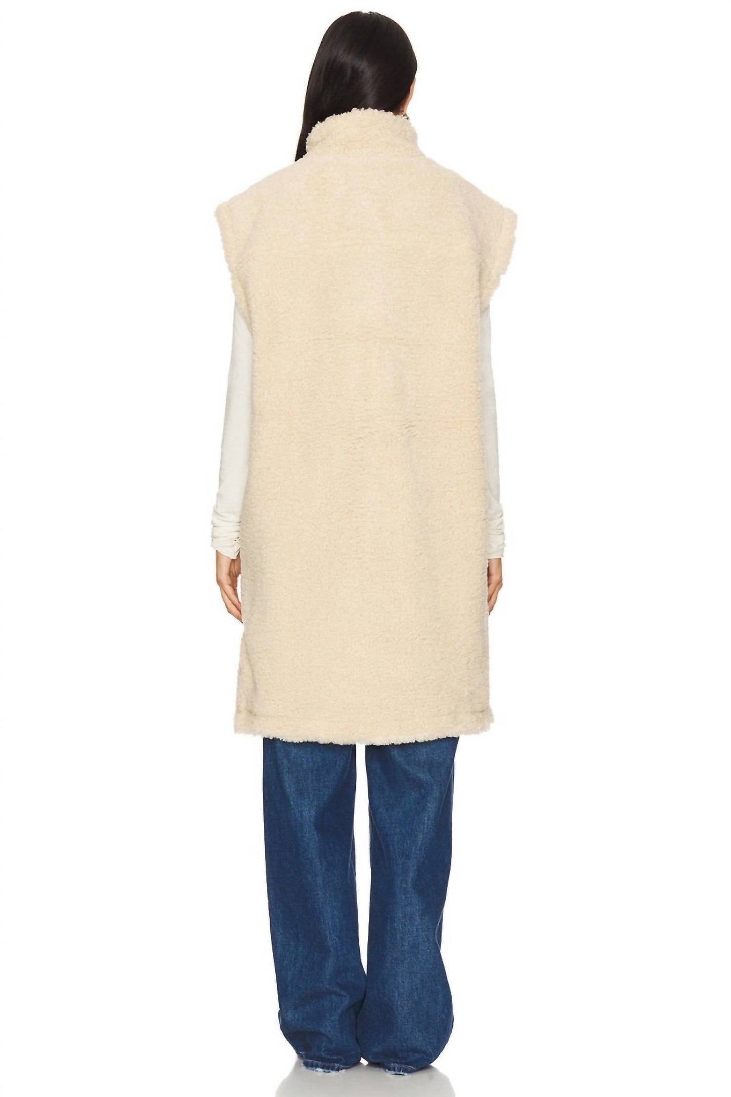 Steve Madden - OVERSIZED SHERPA VEST