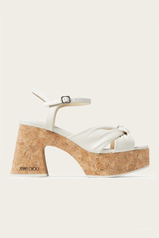 Jimmy Choo - Women's Heloise Wedge 95 Platform Sandals