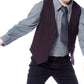 Deux Par Deux - Boys' Suit Up Twill Vest