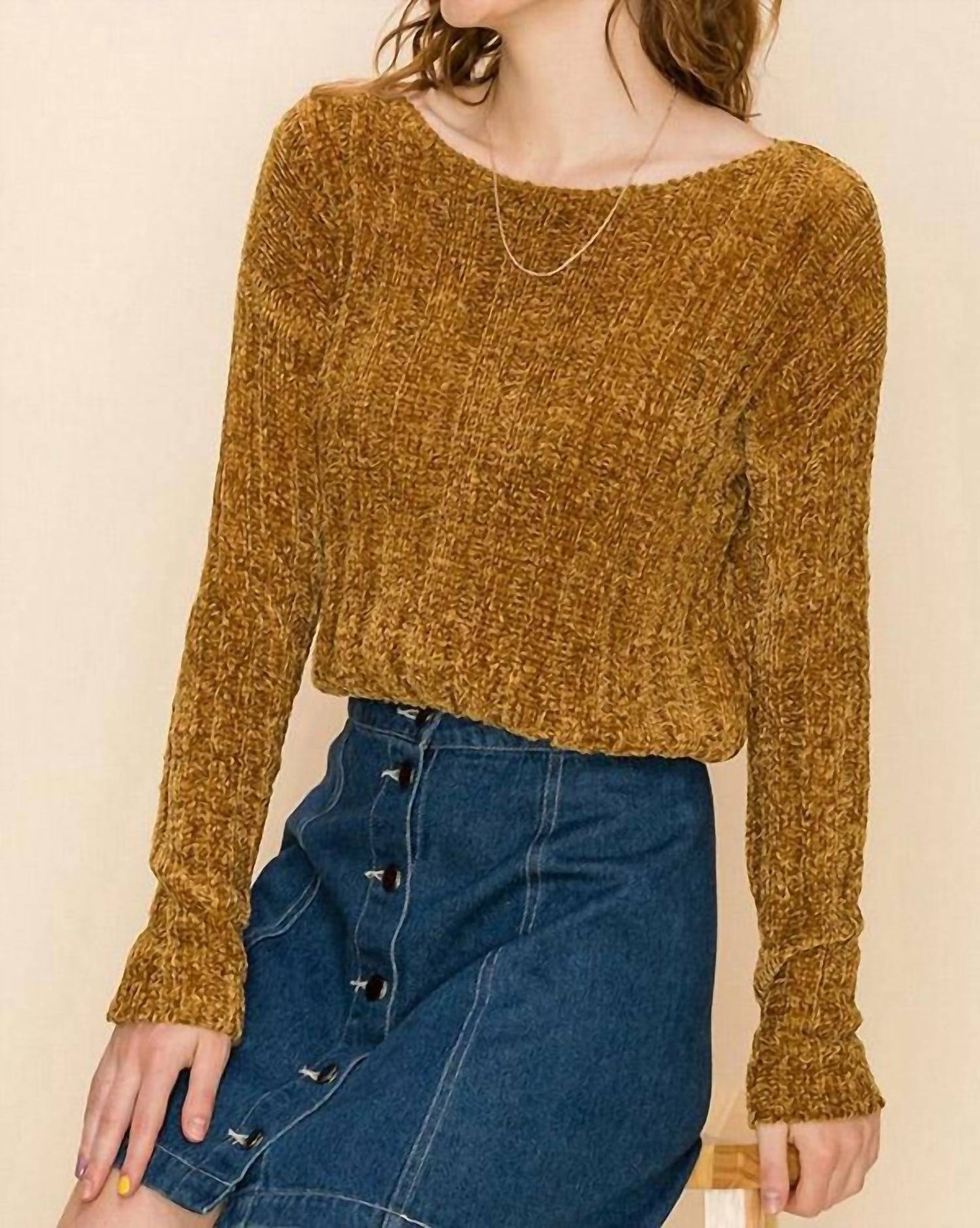 124 Voltaire - Crop It Sweater