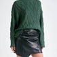 Elan - Crewneck Cable Knit Sweater