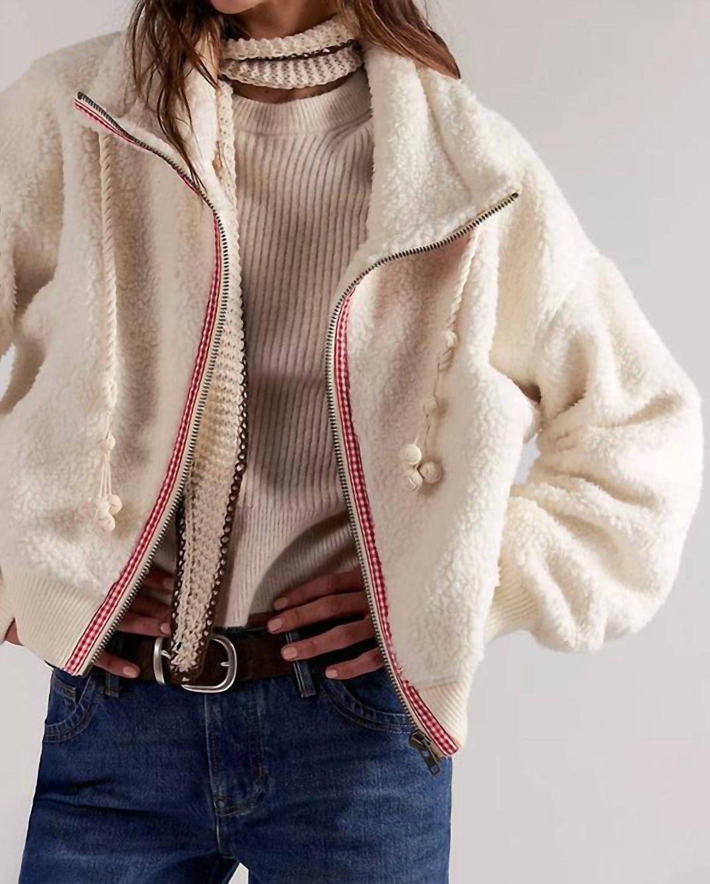 Free People - Alpine Sherpa Cardigan