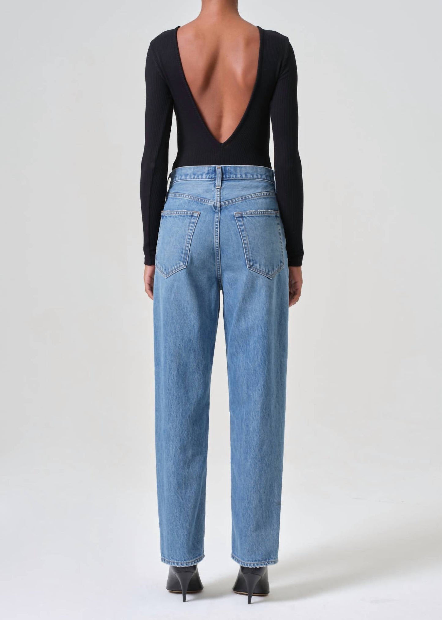 Agolde - Women's V Waist Baggy Jean