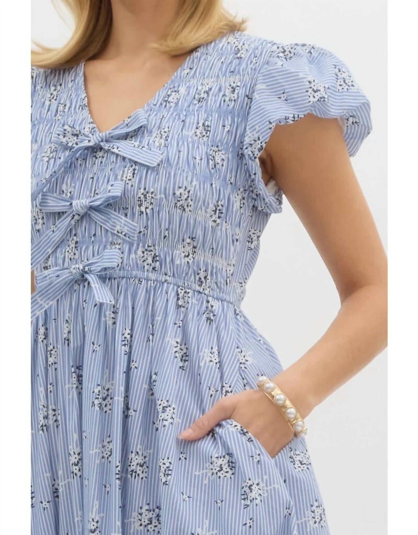 Entro - Betsy Floral Midi Dress