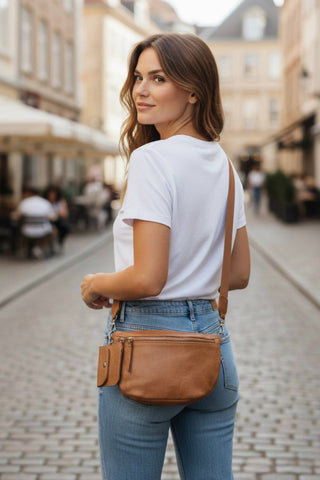 Bella + Carina - Women's Crossover Body Bag With Detachable Wallet