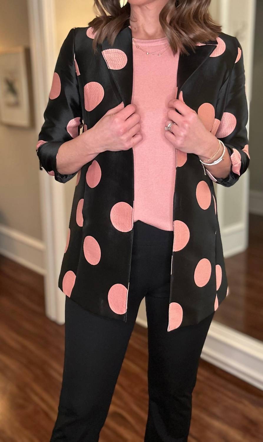 Multiples - Jacket With Blush Circles