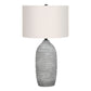 Lighting, Table Lamp, Resin, Modern - Gray / Cream