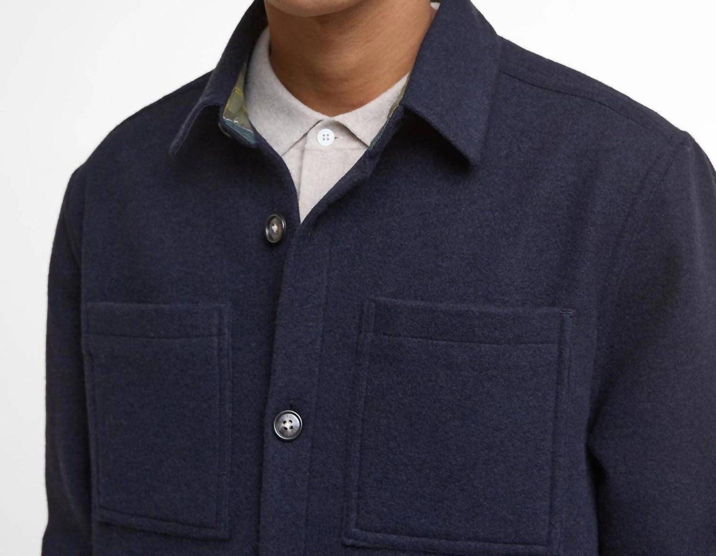 Barbour - Marlow Tailored Wool Blend Overshirt