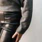 Elan - FAUX LEATHER TROUSER