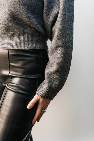 Elan - CALÇA DE COURO SINTÉTICO