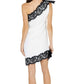 Akalia - Zeena One Shoulder Lace Mini Dress