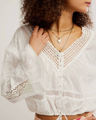 Free People - Sweet Love Blouse