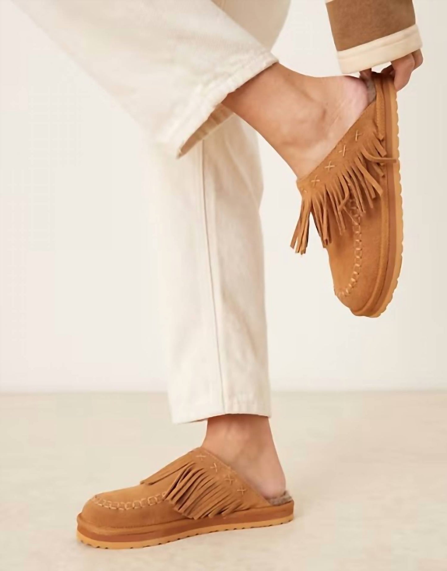 Free People - Women's Fallon Fringe Mule