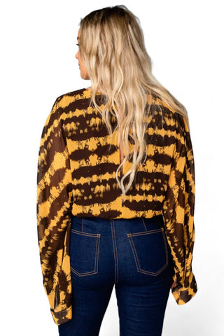 Buddylove - ARIANA KIMONO SLEEVE BODYSUIT