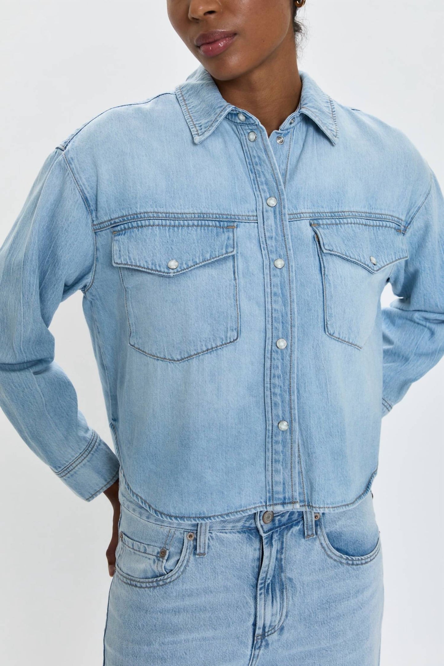 Pistola - Sadie Long Sleeve Workwear Shirt