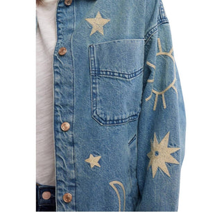 Free People - CAMISA BORDADA MADISON CITY