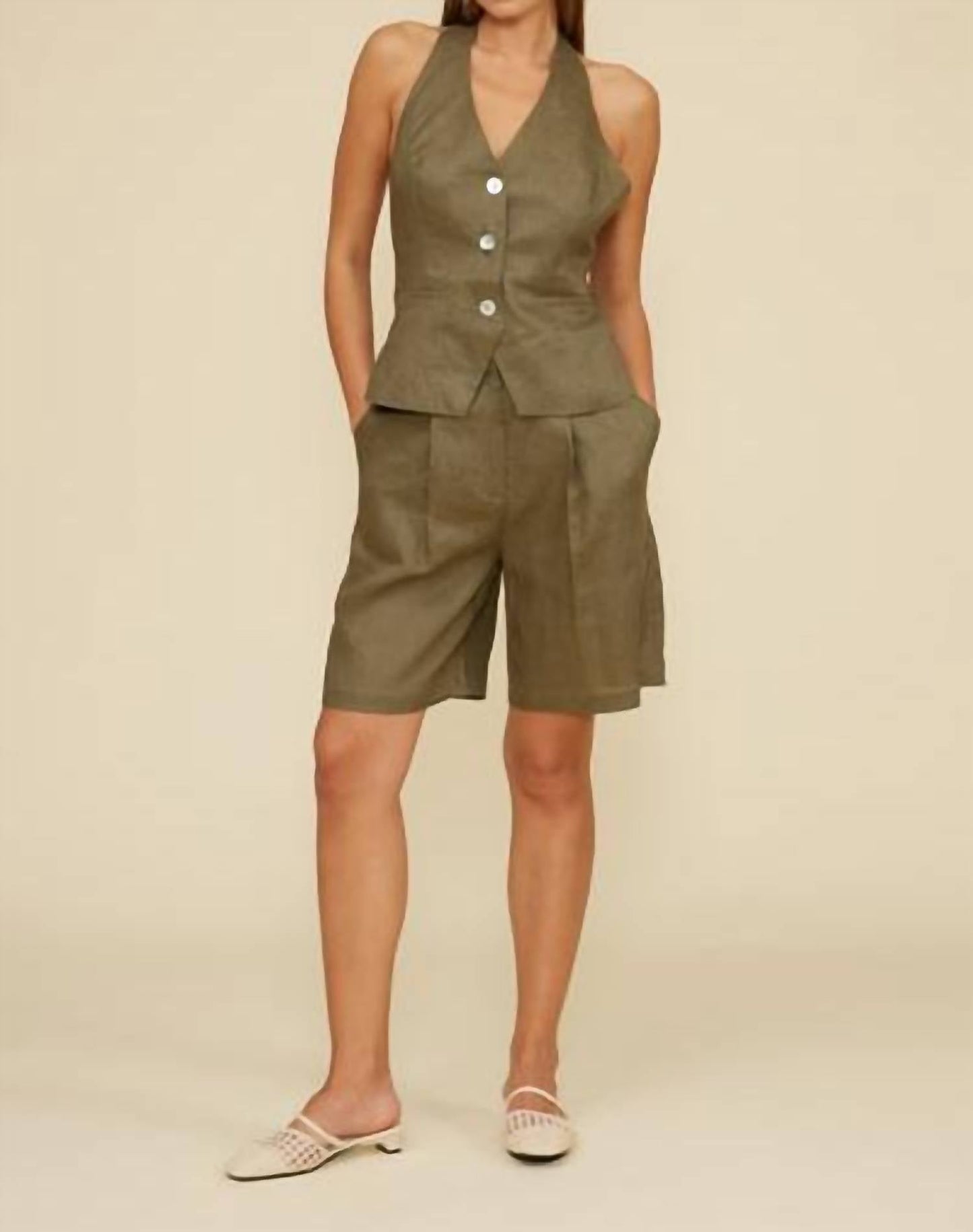 Lucy Paris - Laney Bermuda Shorts