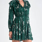 Elan - Long Sleeve V-neck Dress