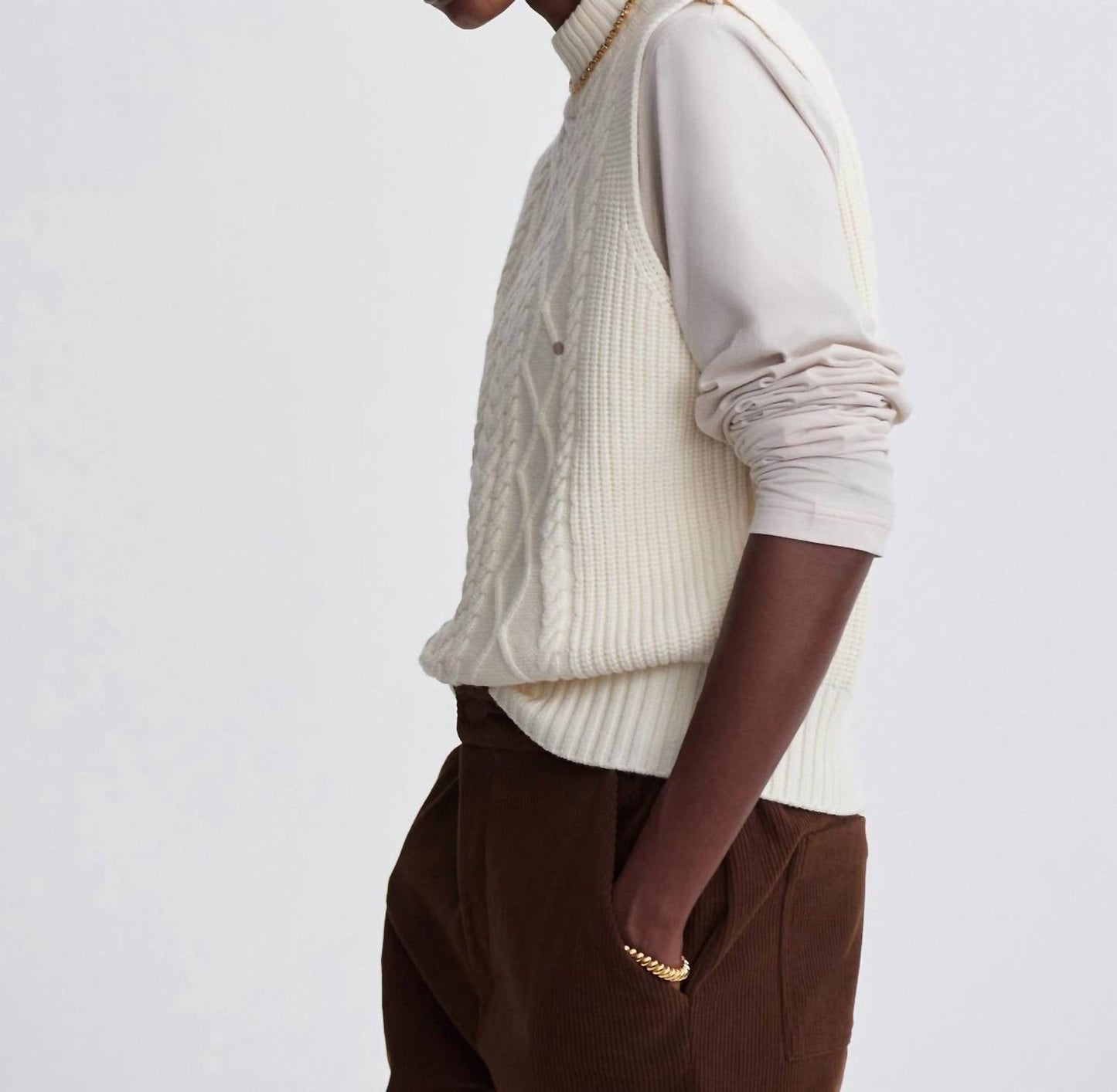 Varley - Joilette Roll Neck Vest