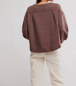 Camiseta de manga comprida Free People - Total Eclipse