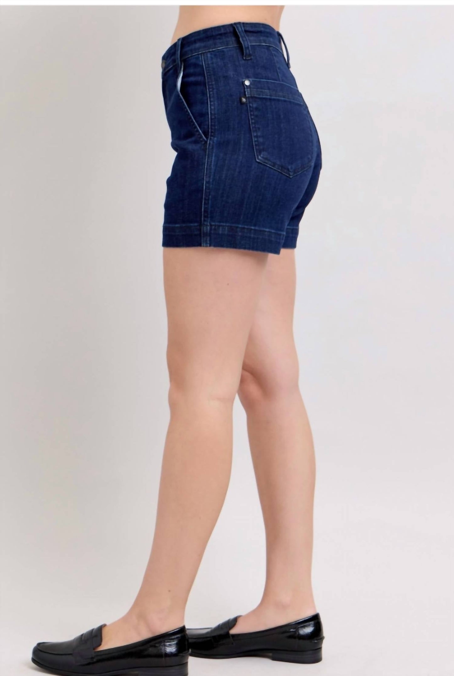 Judy Blue - Rosamund Utility Denim Shorts