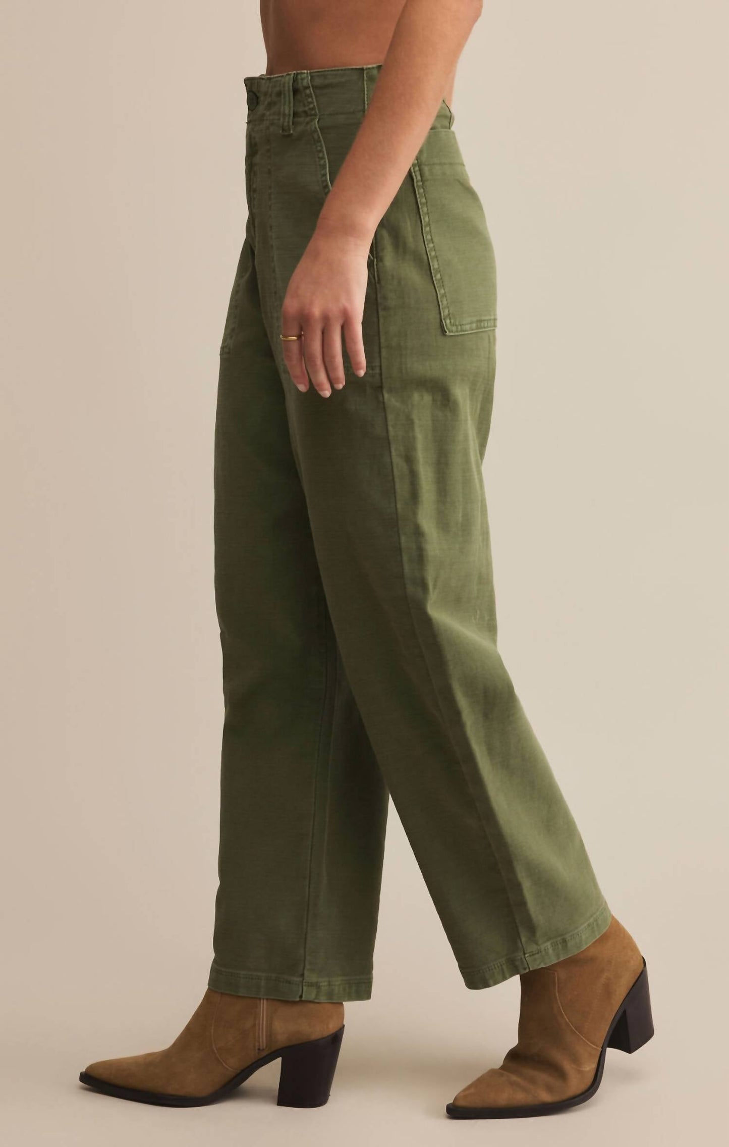 Z Supply - High Rise Twill Pants