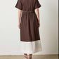 Lilla P - Collared Maxi Shirt Dress