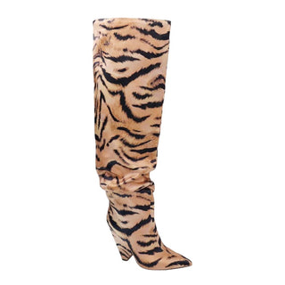 Sotd Footwear - Botas femininas Tiger de cano alto